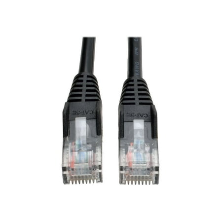 Tripp Lite N001-030-BK 30' CAT-5e RJ-45 Snagless Molded Patch Cable Black