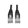 thumbnail image 1 of Eaton Tripp Lite Series Cat5e 350 MHz Snagless Molded (UTP) Ethernet Cable (RJ45 M/M), PoE - Black, 100 ft. (30.5 m) - Patch cable - RJ-45 (M) to RJ-45 (M) - 100 ft - UTP - CAT 5e - molded, snagless, stranded - black, 1 of 2