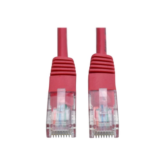 Tripp Lite 7ft Cat5e / Cat5 350mhz mlded Patch Cable Rj45 M/m Red 7 - Patch Cable - Rj-45 (m) To Rj-45 (m) - 7 Ft - Utp - Cat 5e - mlded, Stranded - Red