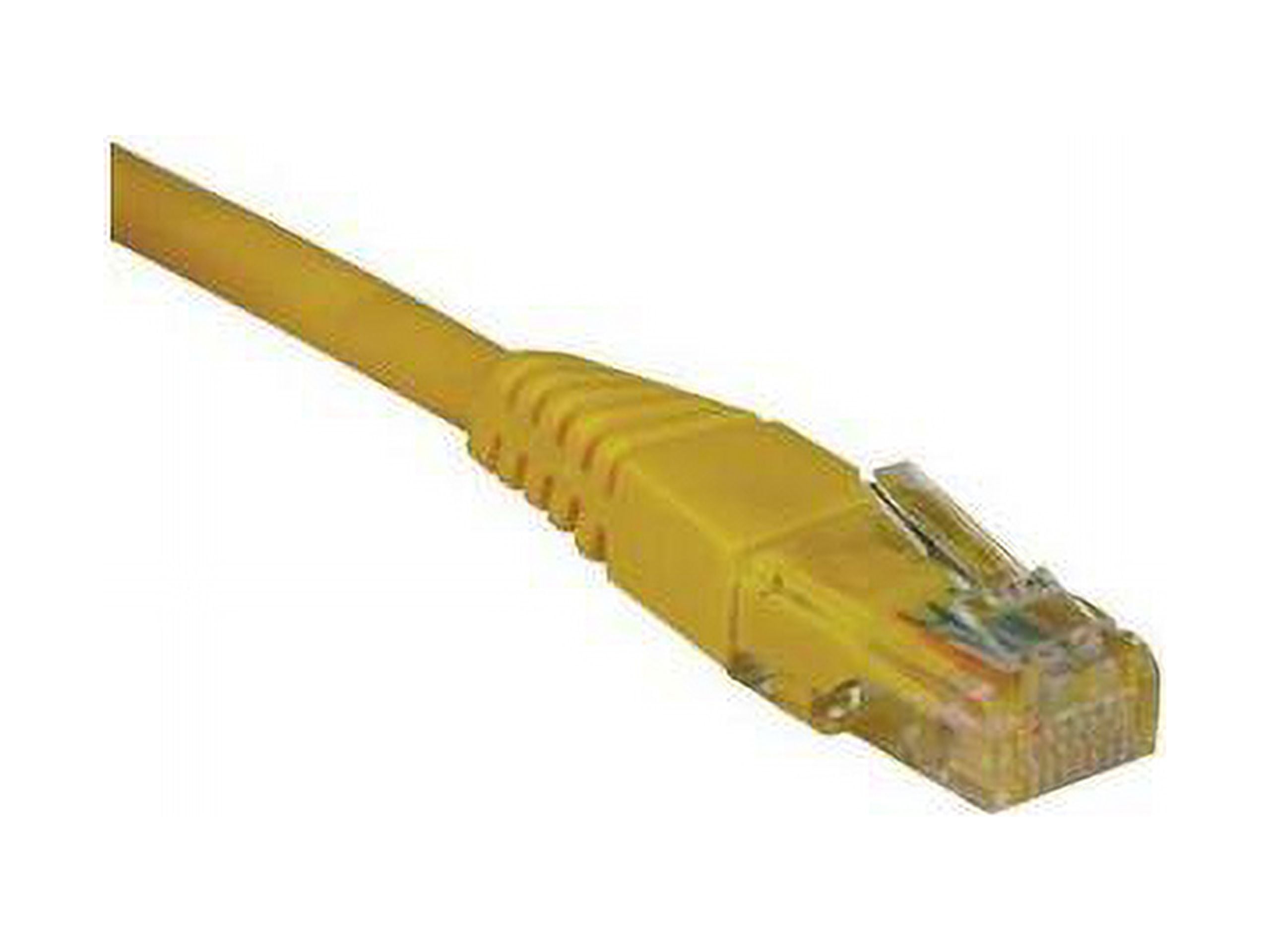 TRIPP LITE N002-010-YW 10 ft. Cat 5E Yellow Cat5e 350MHz Molded Patch Cable