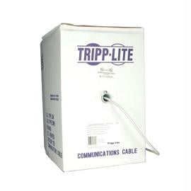 Tripp Lite 1000ft Cat5e / Cat5 350MHz Bulk Solid-core PVC Cable Gray 1000'