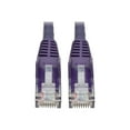 thumbnail image 1 of Tripp Lite 1ft Cat6 Gigabit Snagless Molded UTP Patch Cable (RJ45 M/M), Purple, 1 of 5