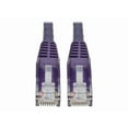 thumbnail image 1 of Tripp Lite 15ft Cat6 Gigabit Snagless Molded UTP Patch Cable (RJ45 M/M), Purple, 1 of 4