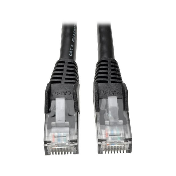 Tripp Lite N201-020-BK 20' CAT-6 Gigabit Snagless Molded Patch Cable Black