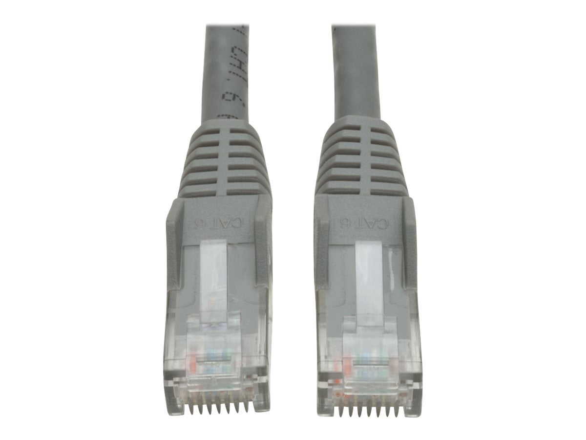 Tripp Lite Cat6 Utp Patch Cable - 1 X Rj-45 Male - 1 X Rj-45 Male - 20ft - Gray (n201020gy)