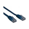 thumbnail image 1 of Tripp Lite 25ft Cat6 Gigabit Snagless Molded Patch Cable RJ45 M/M Blue 25' - Category 6 - 25ft - 1 x RJ-45 Male Network - 1 x RJ-45 Male Network - Blue, 1 of 2