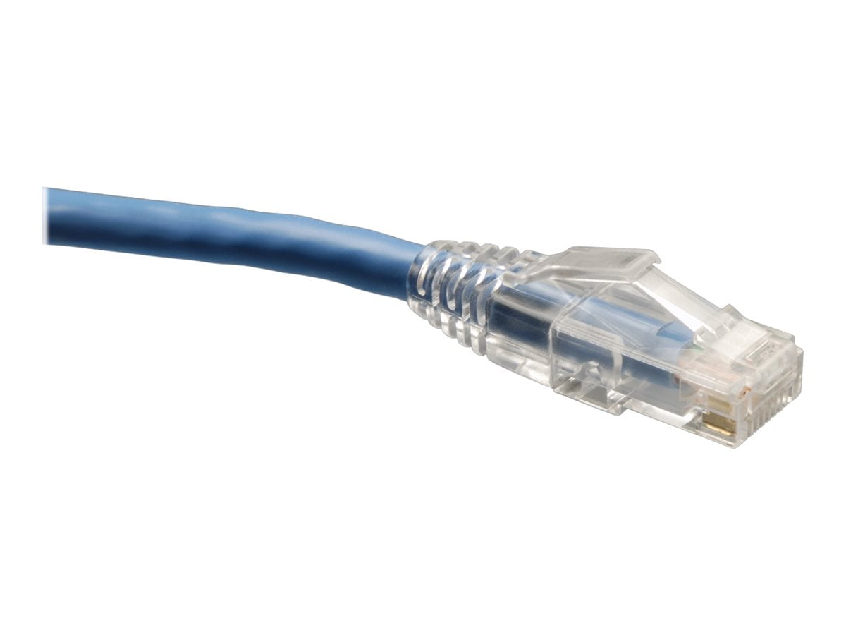 Tripp Lite 150ft Cat6 Gigabit Solid Conductor Snagless Patch Cable (M/M) - Blue
