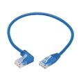 thumbnail image 1 of TRIPP LITE N204-S01-BL-LA LEFT-ANGLE CAT6 GIGABIT MOLDED SLIM UTP ETHERNET CABLE (RJ45 LEFT-ANGLE M TO RJ4, 1 of 5