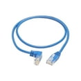 thumbnail image 1 of TRIPP LITE N204-S03-BL-DN 3 ft. Cat 6 Blue Down-Angle Cat6 Gigabit Molded Slim UTP Ethernet Cable (RJ45 Right-Angle Down M to RJ45 M), 1 of 5
