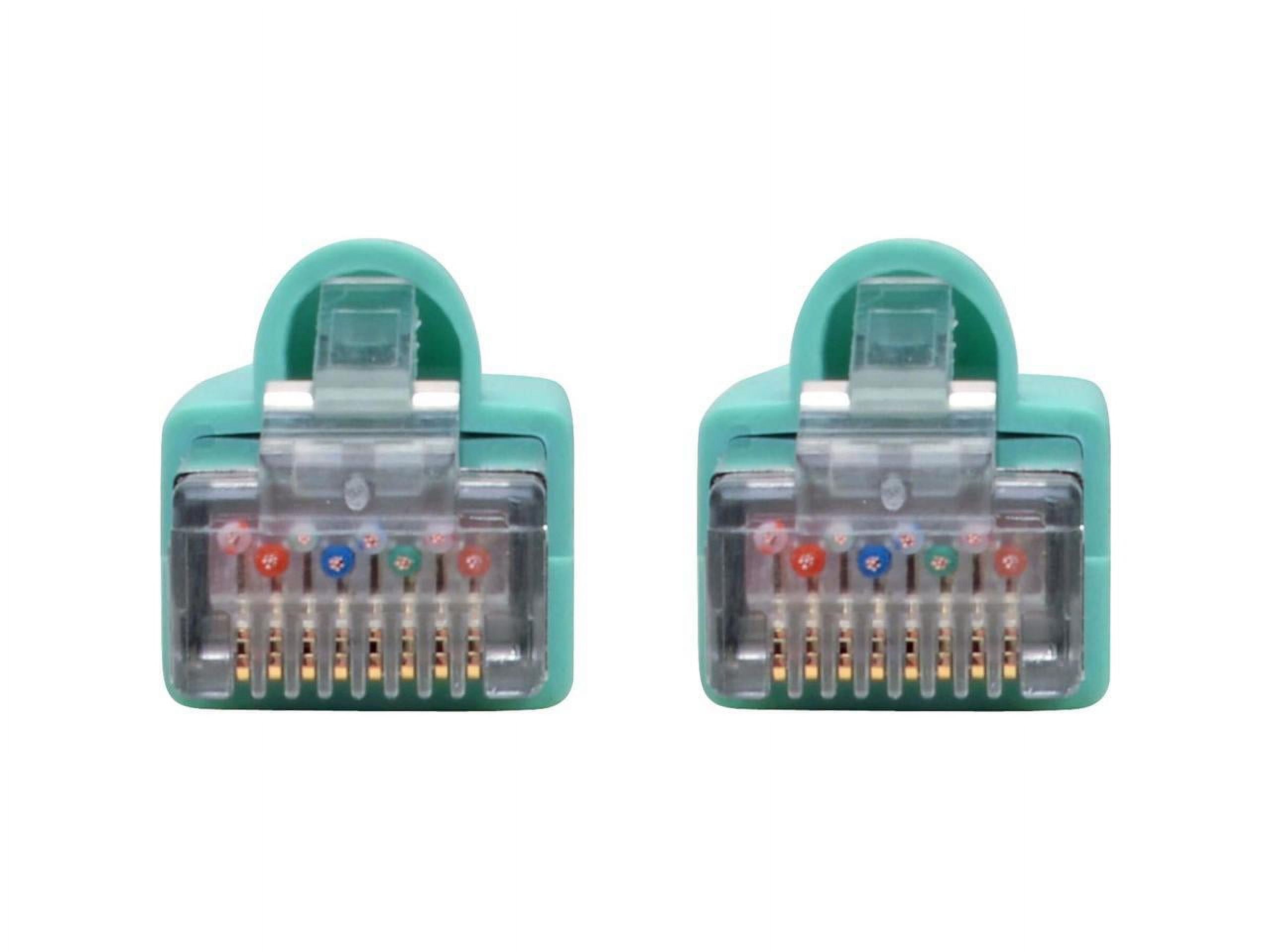 Tripp Lite 7ft RJ-45 M/M Cat6a Snagless Shielded STP Patch Cable Aqua N262007AQ