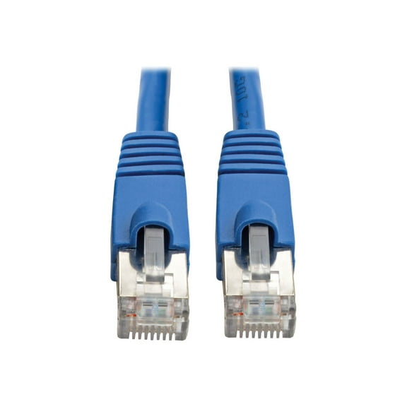 Tripp Lite 15ft Cat.6a Snagless Shielded STP Network Patch Cable, Blue