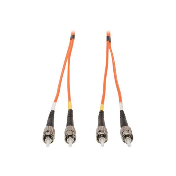 Eaton Tripp Lite Series Duplex Multimode 62.5/125 Fiber Patch Cable ST/ST 2M 6 ft.