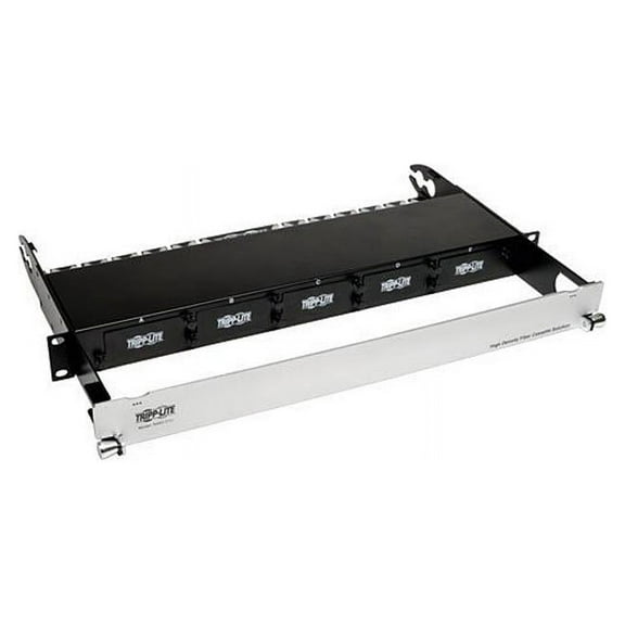 TRIPP LITE N482-01U High Density Rackmount Fiber Enclosure Panel 5 Cassette 1URM