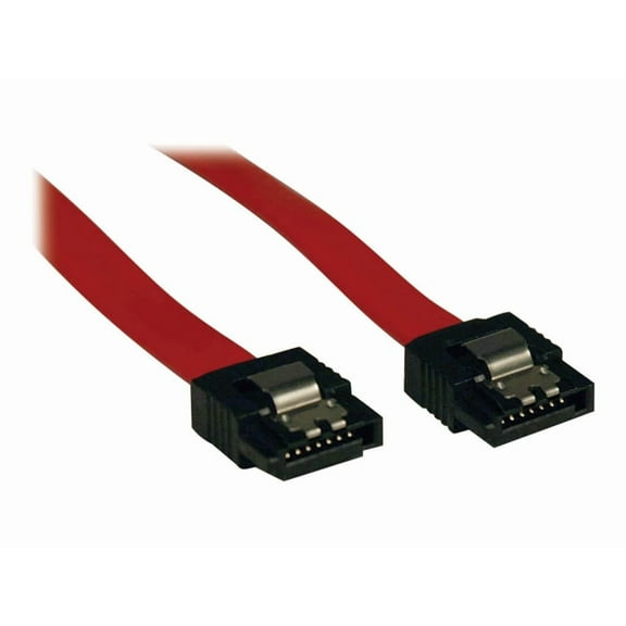 Tripp Lite 1ft Serial ATA (SATA) Latching Signal Cable (7Pin/7Pin)