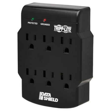 TRIPP LITE SK6-0B 6 Outlets 540 joules Direct Plug-In Surge Suppressor