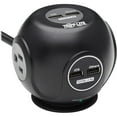 thumbnail image 1 of Tripp Lite Safe-IT 6ft 3 Outlet 4 USB Port Spherical Surge Protector TLP38UAM, 1 of 11