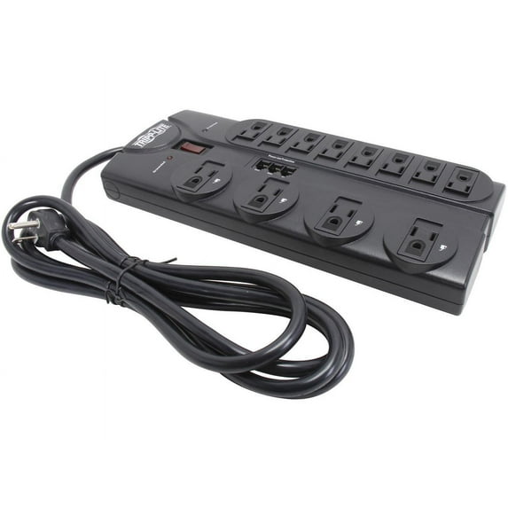 Tripp Lite Surge Protector 12 Outlet 120V RJ11 8' Cord 2160 Joule