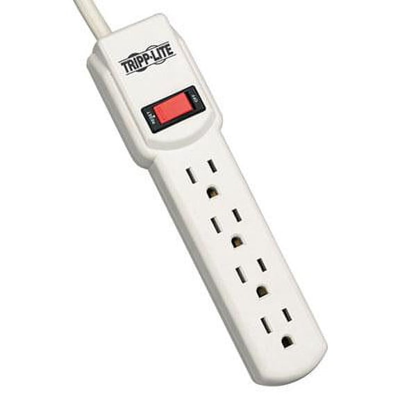 TrippLite 4-Outlet Protect It! Surge Suppressor with 4-ft Cord
