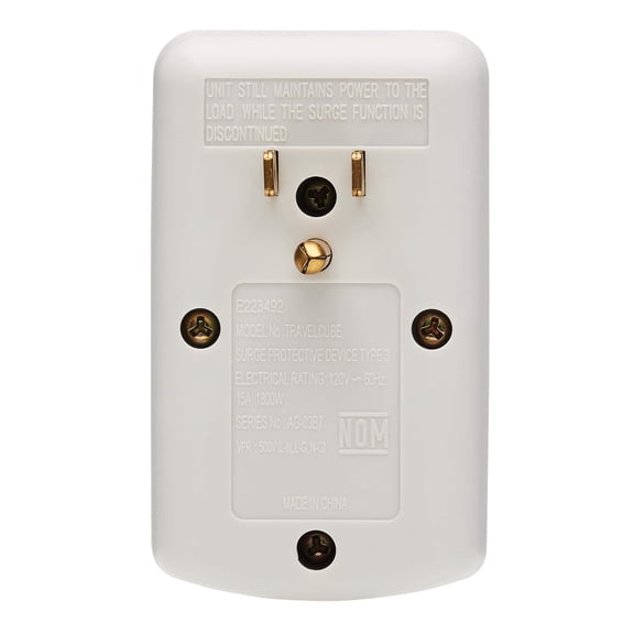 Tripp Lite TRAVELCUBE 1 Outlet 120V Surge Suppressor