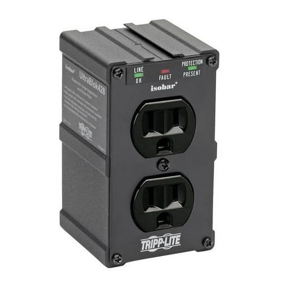 EATON TRIPP LITE SERIES ISOBAR 2-OUTLET SURGE PROTECTOR, DIRECT PLUG-IN, 1410 JO