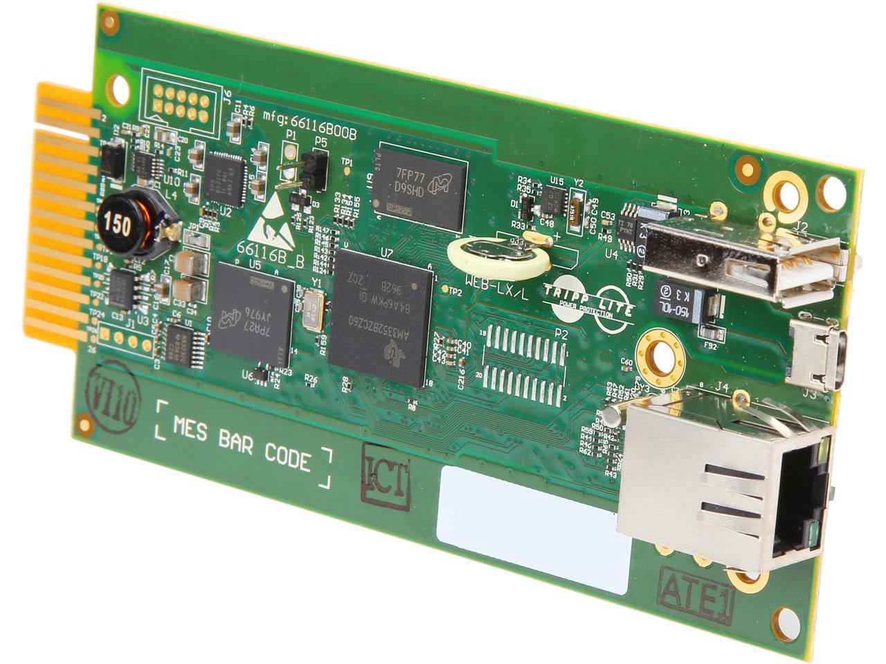Webboard Card Tripp Lite UPS Mgmnt Card SNMP HTML5 - Walmart.com