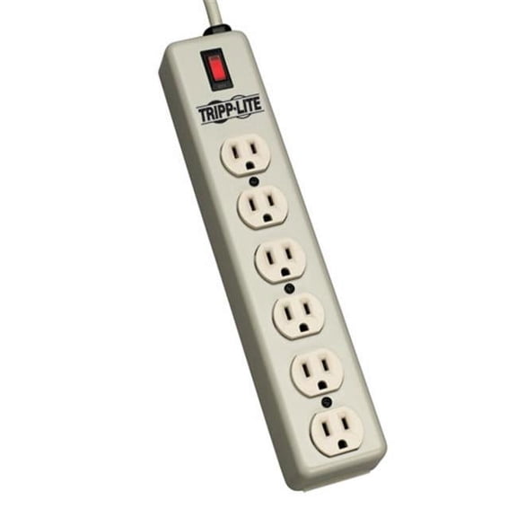 TRIPPLITE Tripp Lite Power Strip - Beige - 15FT Cord