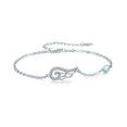 thumbnail image 1 of TRISHULA Angel Wings Bracelet Moonstone Bracelet 925 Sterling Silver Bracelet CZ Bracelet Jewelry Mother's Day Valentine's Day Birthday Gifts for Girlfriend Wife Mom Friends, 1 of 8