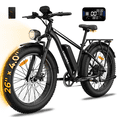 thumbnail image 1 of TRIWILL 26"Electric Bike for Adults, 750W Rated E-Mountain Bicycle, 28MPH Class 3 Fat Tire Ebike, 48V 15Ah Removable Battery, 7 Speed and Front Suspension with Rear Rack, UL2849, 1 of 9