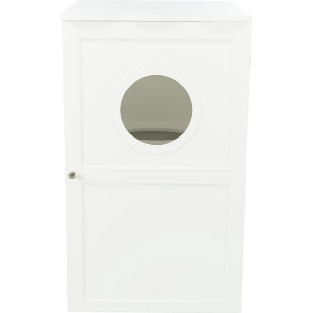 TRIXIE 2Story Cat Litter Box Enclosure, Hidden Litter, Indoor Cat