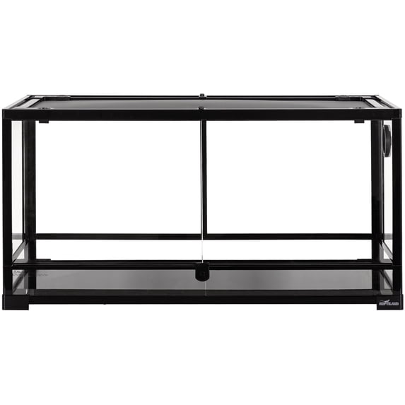 TRIXIE 50 Gallon Glass Terrarium, Double Hinged Doors, Mesh Top