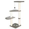 thumbnail image 1 of TRIXIE Altea Plush 3-Level 46.1" Cat Tree with Sisal Scratching Posts & Cat Toy, Gray, 1 of 8