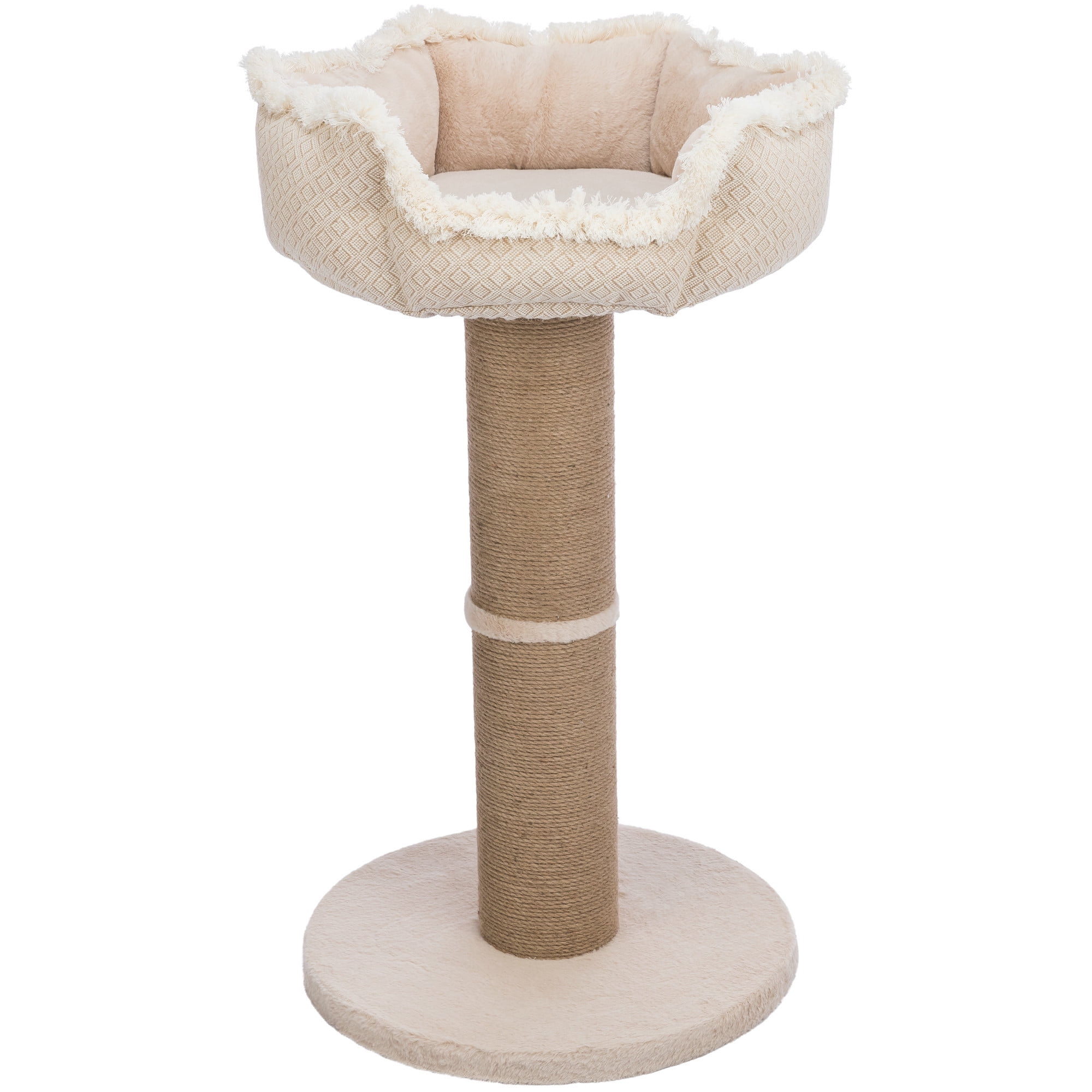 TRIXIE Boho Cat Tree, 38.2" Tall, Beige