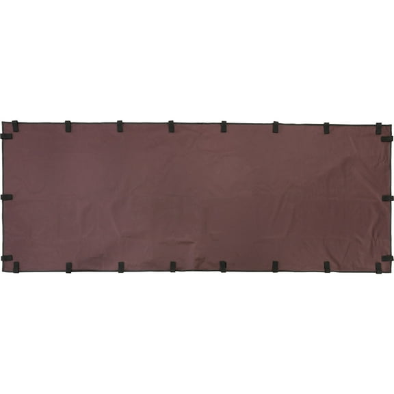 TRIXIE Dog Kennel Sunshade, All Weather Side Panel, Fits 2.5x2.5x3-FT Kennel, Burgundy