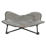 TRIXIE Elevated Camping Cot, Folding Dog Bed, Raised Travel Lounger for Small Dogs up to 35 Pounds
