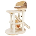 thumbnail image 1 of TRIXIE Elsa Senior Plush & Sisal 4-Level 43.7" Cat Tower, Scratching Posts, Hammock, Beige, 1 of 7