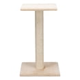 thumbnail image 1 of TRIXIE Espejo 27" Sisal Cat Scratching Post with Plush Platform, Beige, 1 of 5
