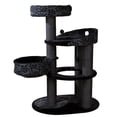thumbnail image 1 of TRIXIE Filippo 4-Level 45" Cat Tree, Sisal Scratching Post, Plush Condo-Hammock, Dk Gray, 1 of 9