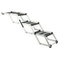 thumbnail image 1 of TRIXIE Heavy Duty Foldable 3 Step Pet Stairs, Lightweight Aluminum, Portable Pet Steps, 1 of 8