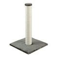 thumbnail image 1 of TRIXIE Parla 24.4 Inch Jute Cat Scratching Post with Plush Base, Gray, 1 of 5