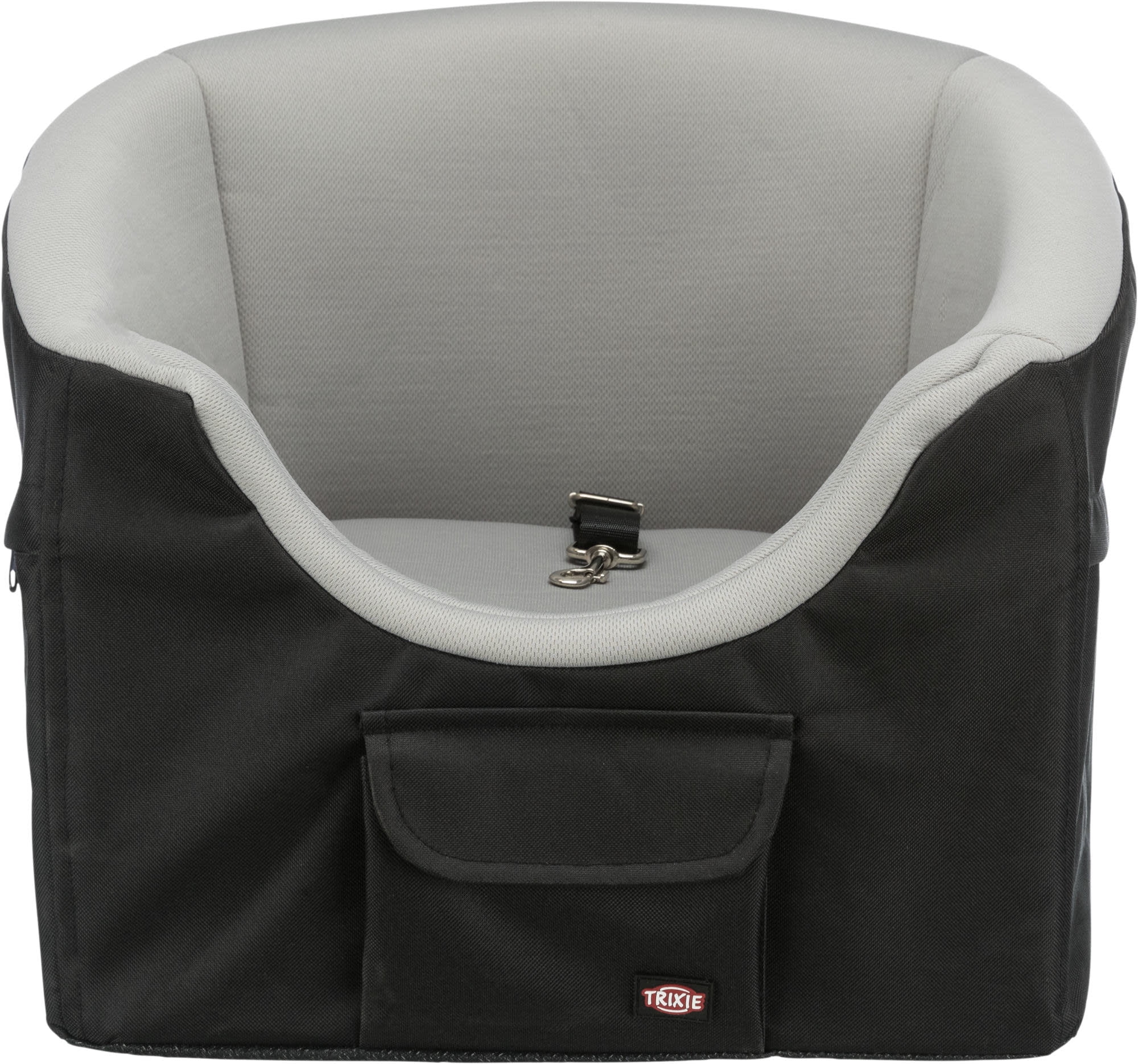Small Black Soft-Sided Dog Car Booster Seat