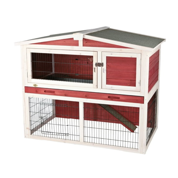 TRIXIE Pet Products Natura' Small Animal Hutch with Outdoor Run