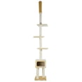 thumbnail image 1 of TRIXIE Santander Plush & Sisal Adjustable 96"-108" Cat Tower with Scratching Posts, Condo, 1 of 5