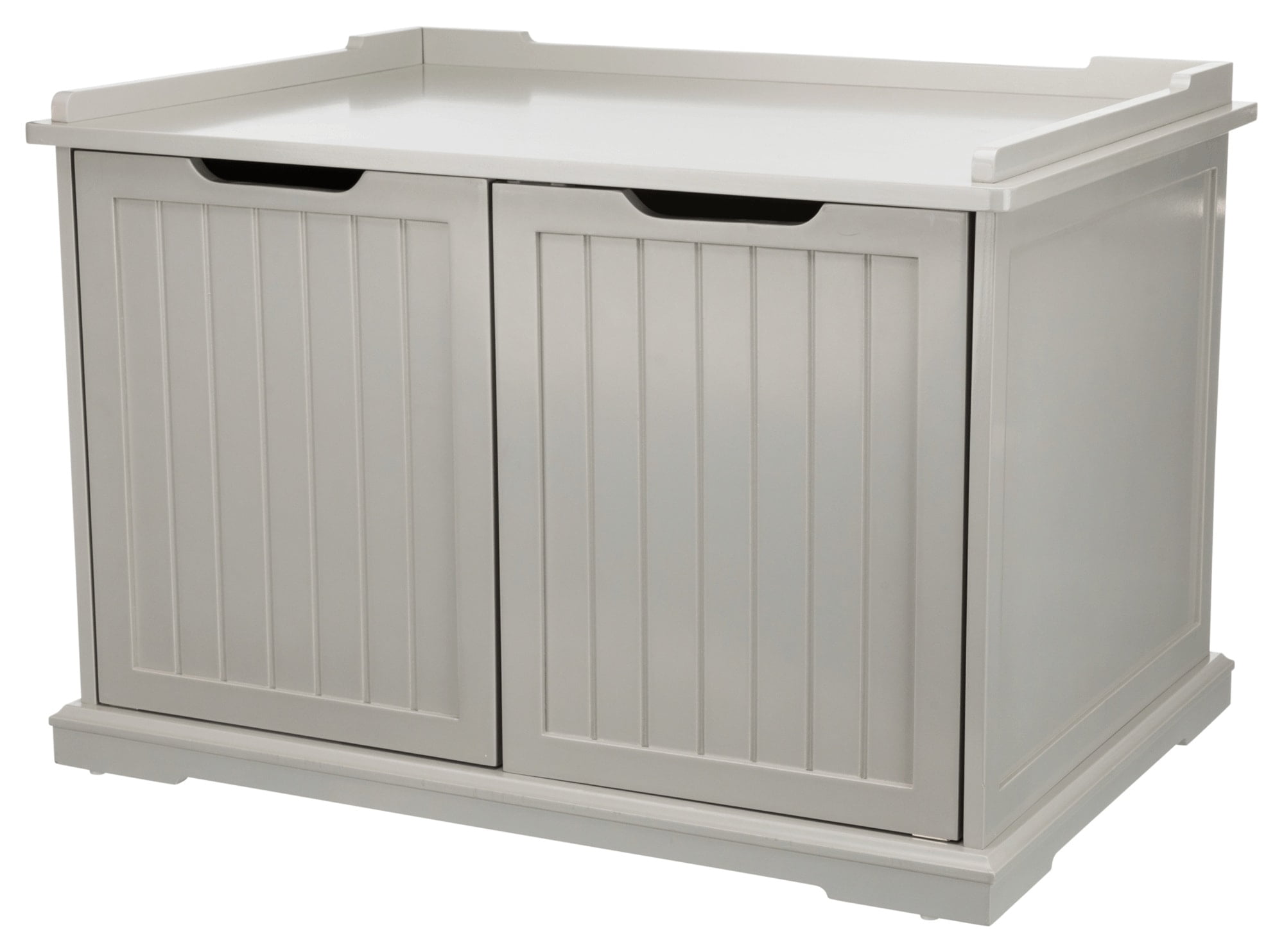 TRIXIE Wooden XL Cat Furniture Litter Box Enclosure, Hidden Litter Box, Indoor Pet Home