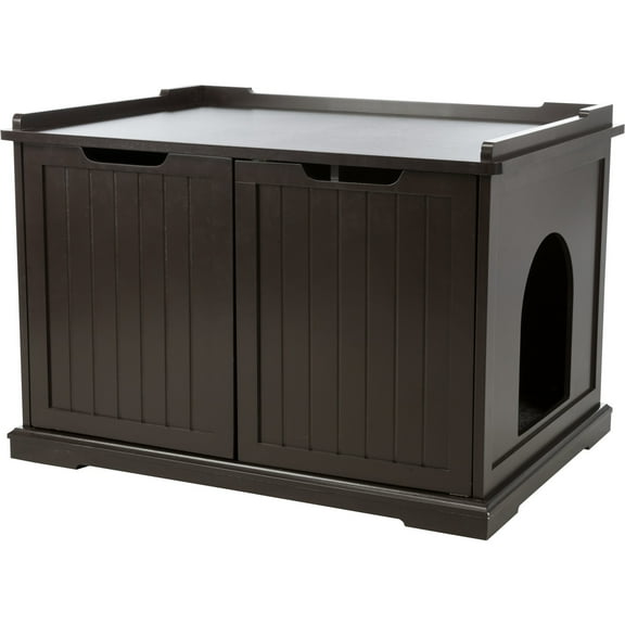 TRIXIE XL Cat Litter Box Enclosure Hidden Litter Indoor Cat Furniture Pet Home Side Table Brown
