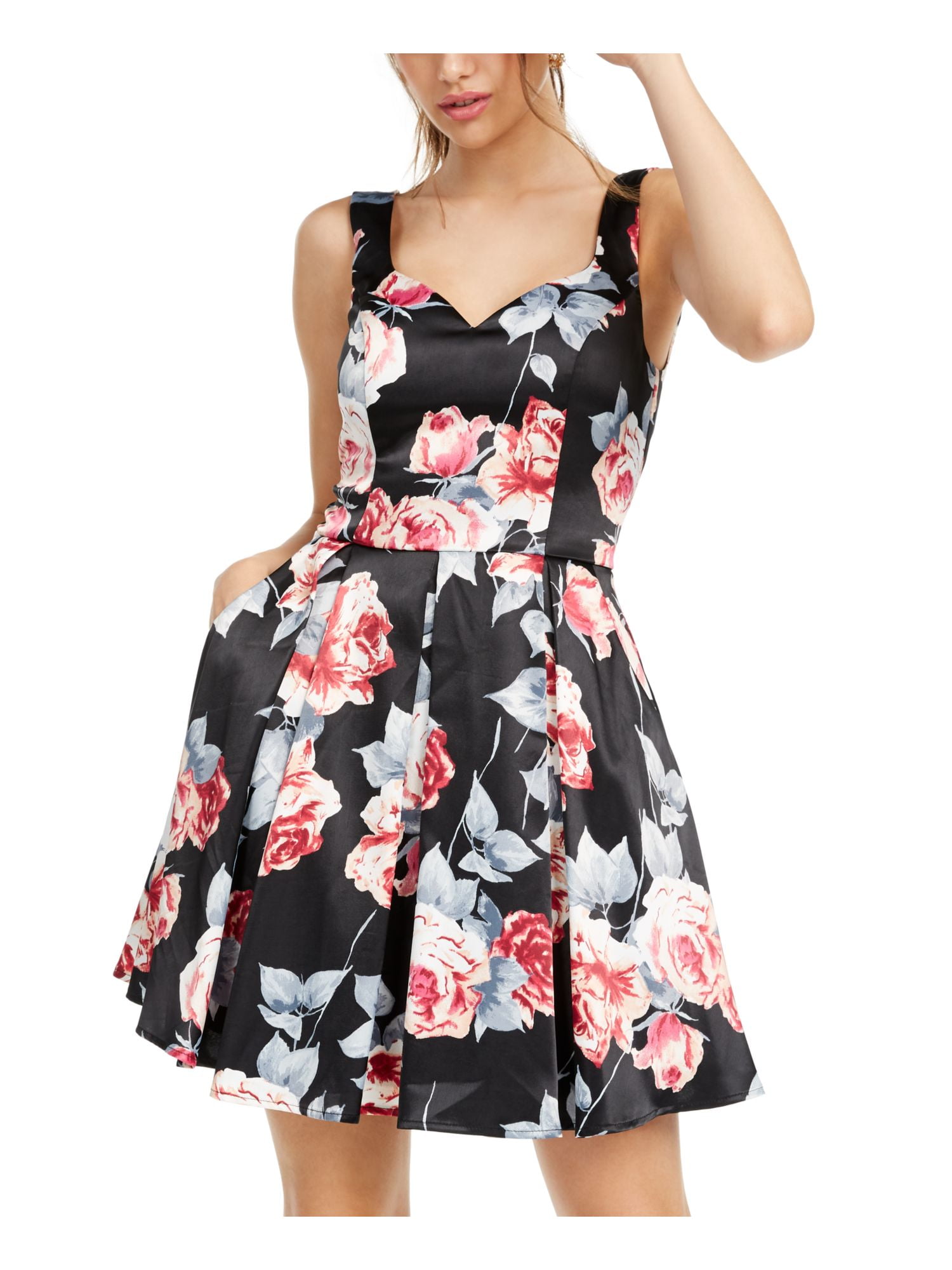white christmas dresses Trixxi Y2k Black Mini Dress (S/M) – Retro and Groovy main image 1