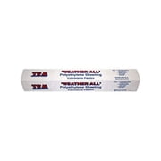 TRM Manufacturing FR410 Weatherall 4 Mil Flame Retardant Clear Poly Plastic Sheeting, 1 Box of 100 Feet Long by 10 Feet Wide