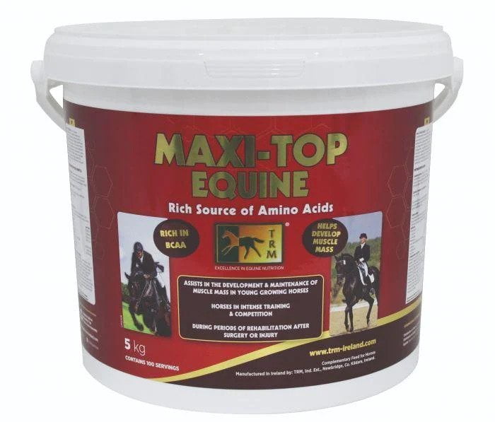 TRM MaxiTop Equine Horse Feed Protein Supplement with Amino Acids for