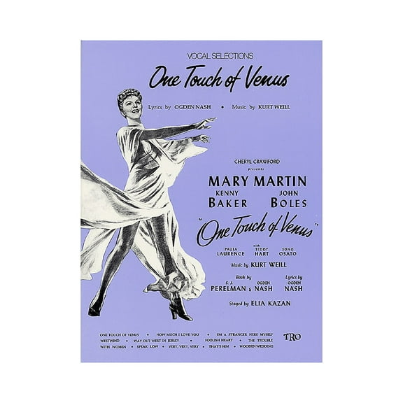 TRO ESSEX Music Group One Touch of Venus Richmond Music Folios Series