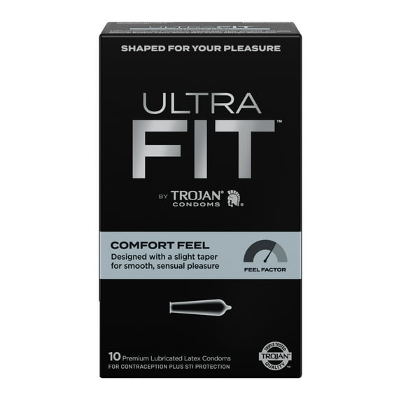 TROJAN CONDOM ULTRAFIT COMFORT FEEL 10C