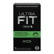 TROJAN CONDOM ULTRAFIT FREEDOM FEEL 10CT